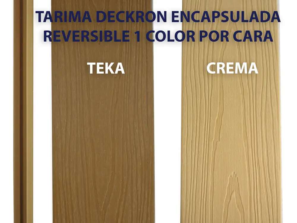 Tarima encapsulada modelo Teka-Crema 2026 Tarima encapsulada modelo Teka-Crema 2026